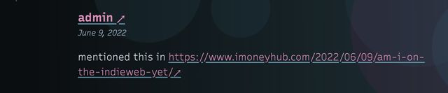 screenshot: admin, June 9, 2022, mentioned this in imoneyhub.com