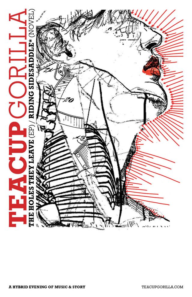 The Holes They Leave / Riding SideSaddle*
a hybrid evening of music & story